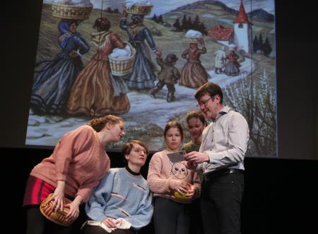 OSREDNJA PRIREDITEV OB KULTURNEM PRAZNIKU 30 FOTO LJUBO VUKELIČ